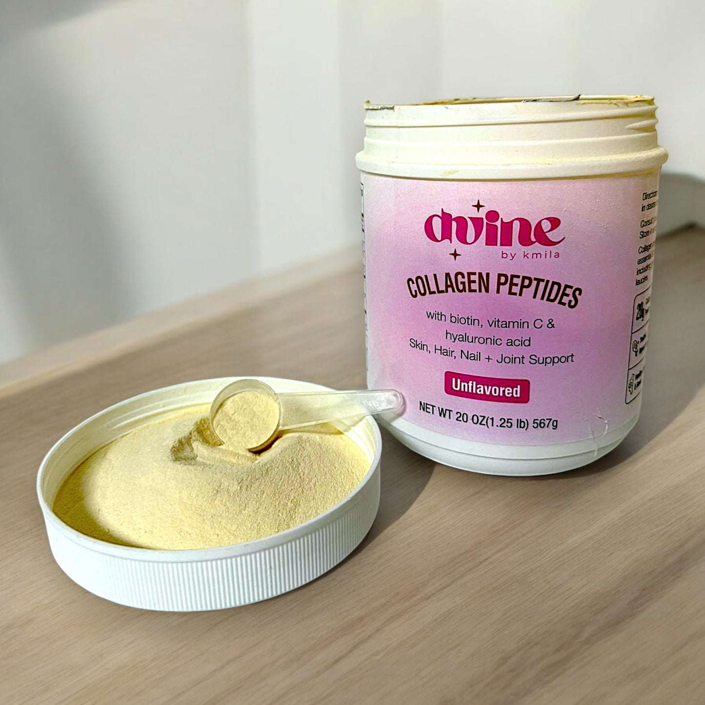 Collagen Peptides Powder Unflavored + Free Electric Shaker