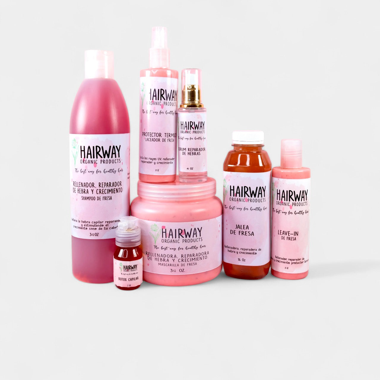 Kit Rellenador, Reparador de Hebra, Hidratación y Crecimiento