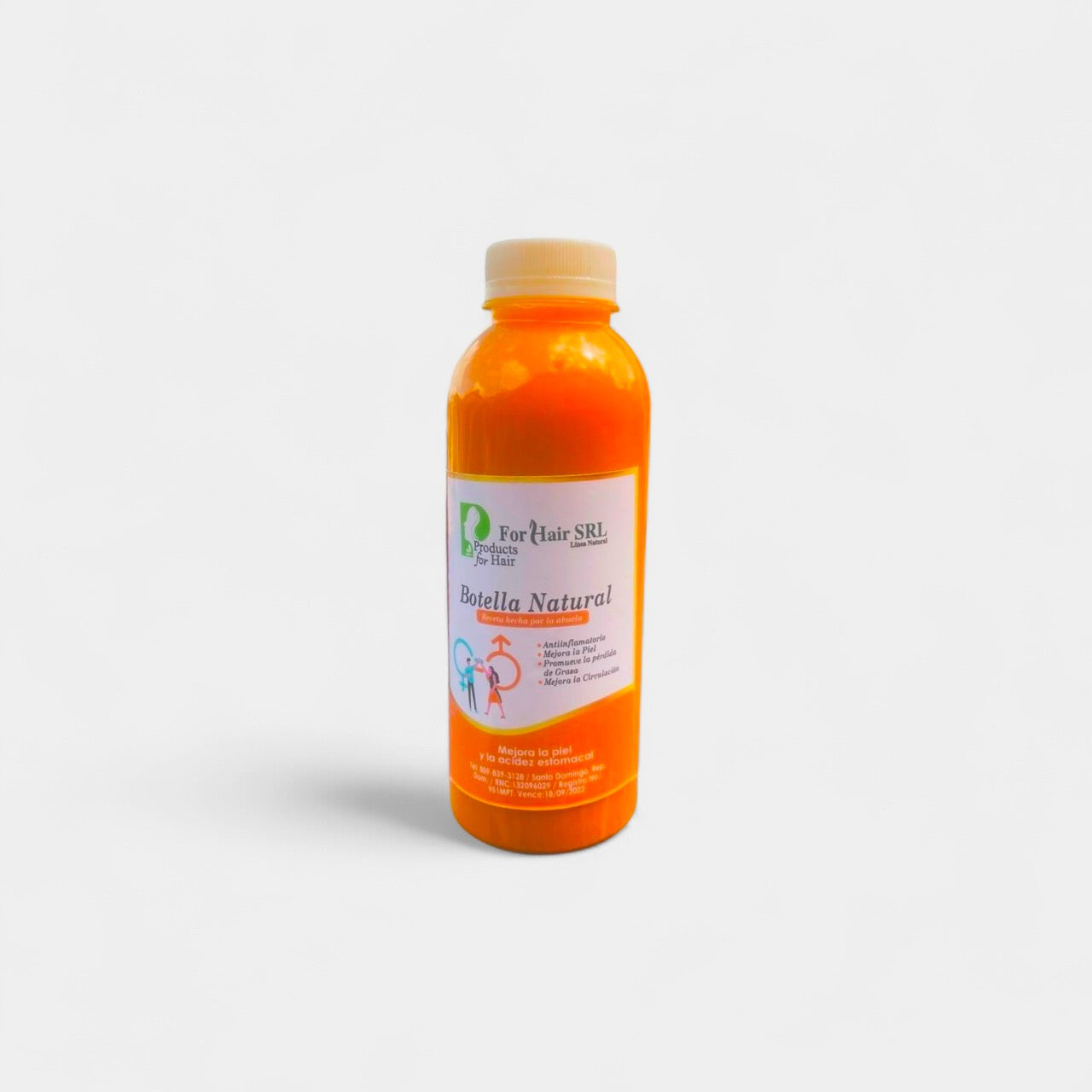 Yellow Natural Bottle