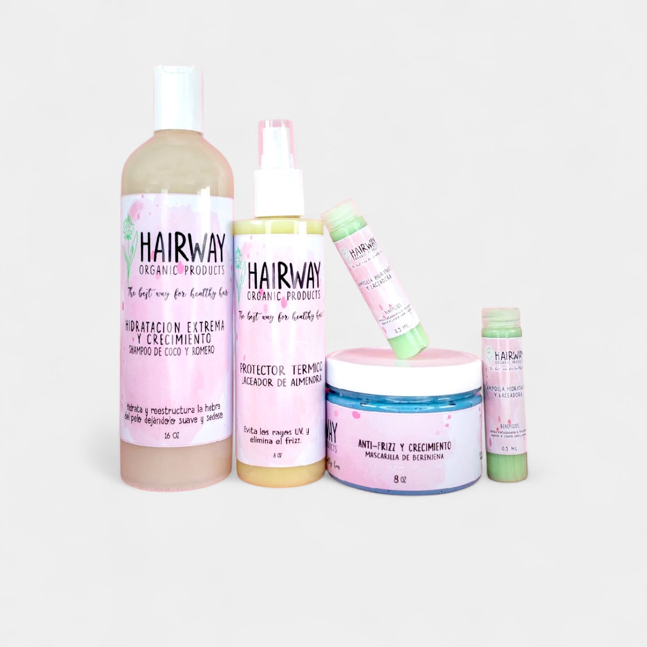 Kit Hidratación Extrema, Antifrizz y Crecimiento