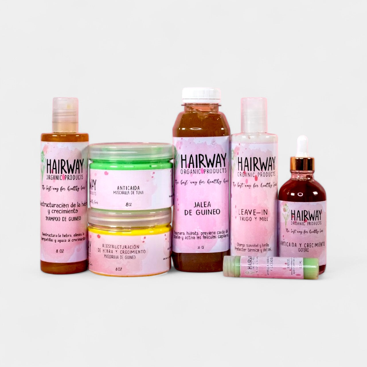 Kit Reestructuración de la Hebra, Anticaida Excesiva y Crecimiento