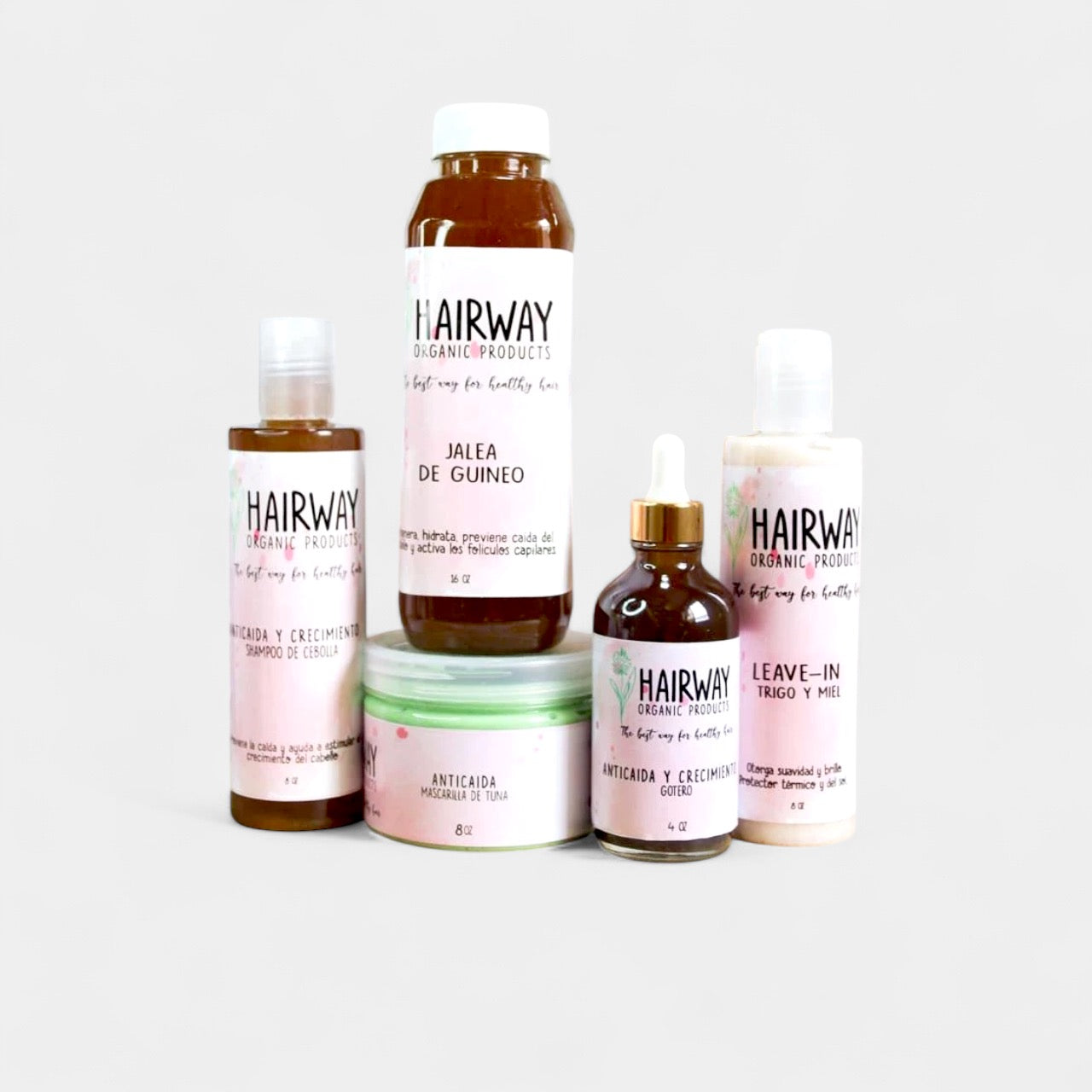 Kit Anticaida y Crecimiento 5 Steps