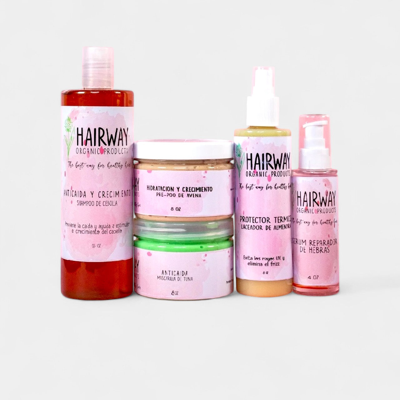 Kit Anticaida, Hidratación y Crecimiento Extremo