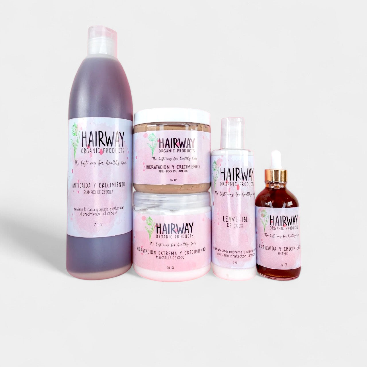 Kit Anticaida, Hidratación y Crecimiento