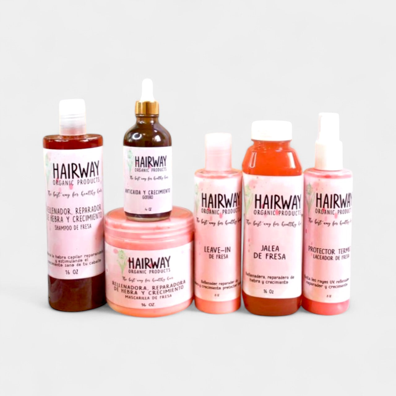 Kit Rellenador, Reparador de Hebra, Hidratación y Crecimiento