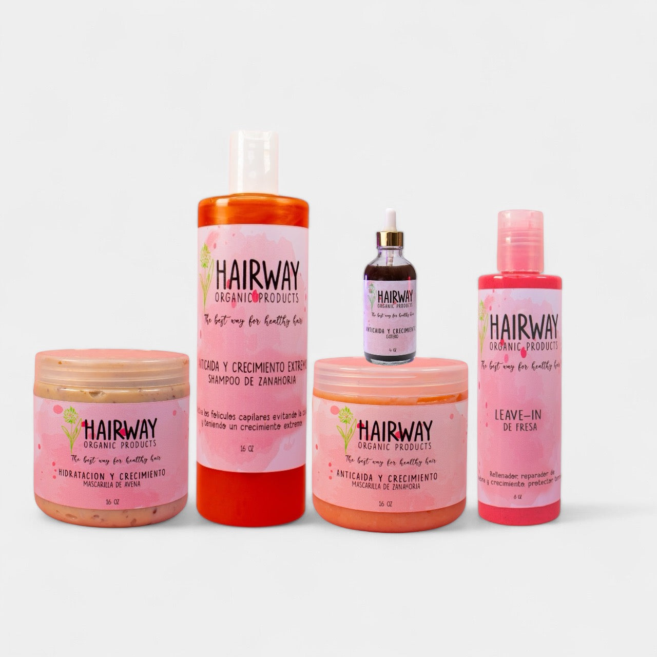 Kit Hidratación, Anticaida y Crecimiento Extremo