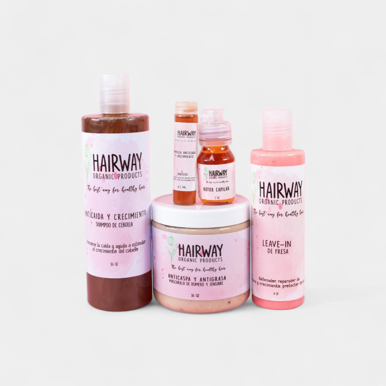 Kit Cabello Graso y Lento Crecimiento