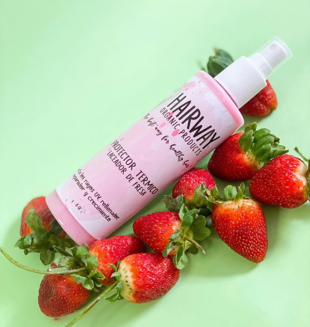 Strawberry Thermal Protector and Hair Lacer