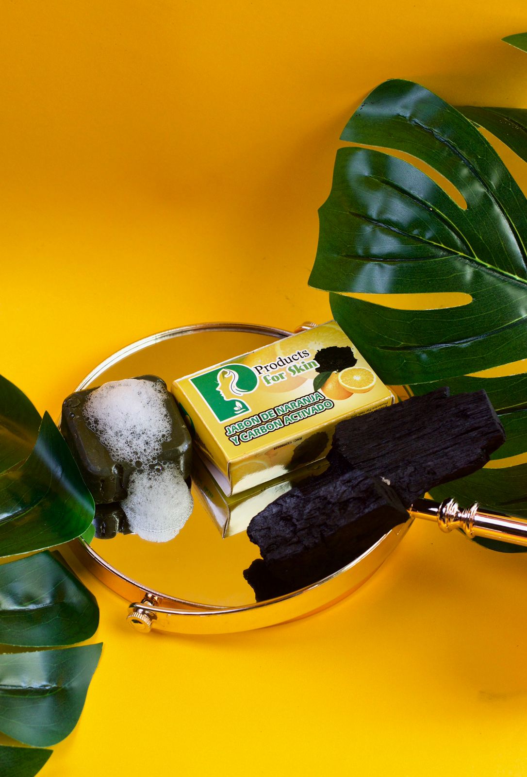 Orange and Activated Carbon Soap