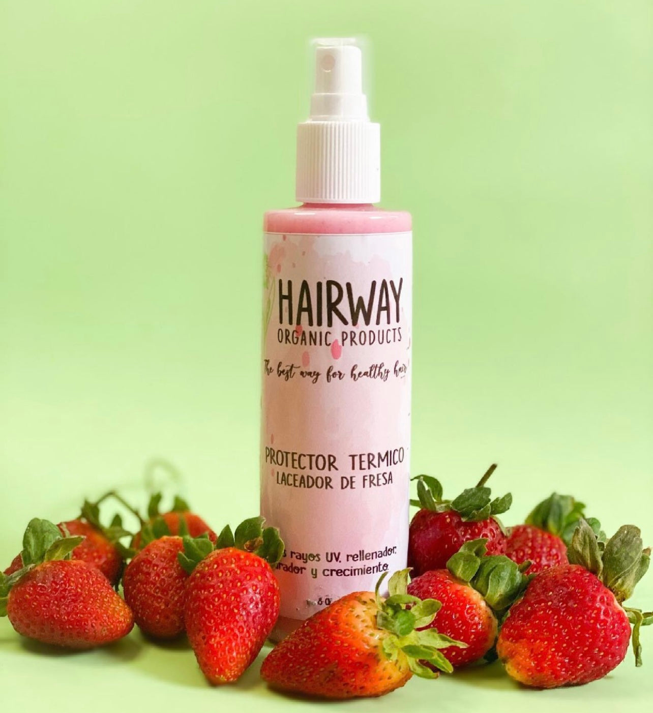 Strawberry Thermal Protector and Hair Lacer