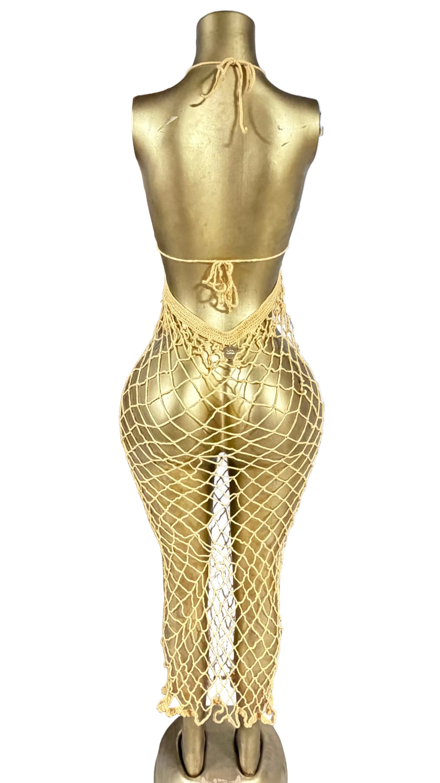 Golden Muse Dress