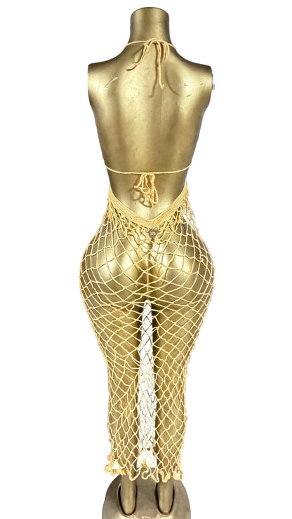 Golden Muse Dress