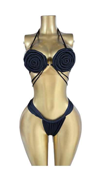 Black Roses Bikini